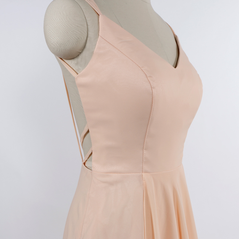 Pink Open Back Dresses